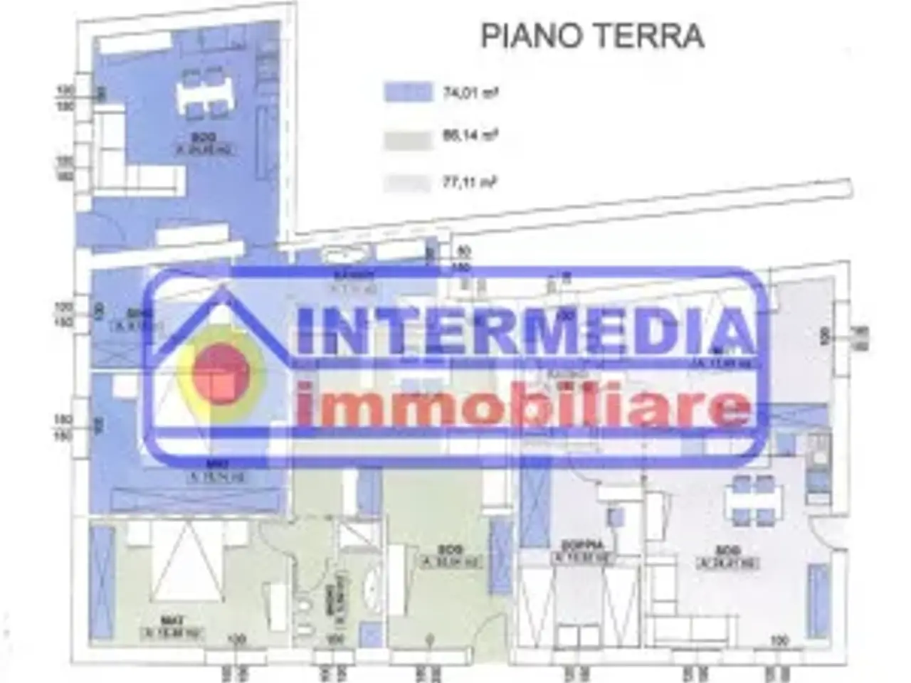 Negozio in Via Angeli 56, Adria, {3} - Planimetria 1