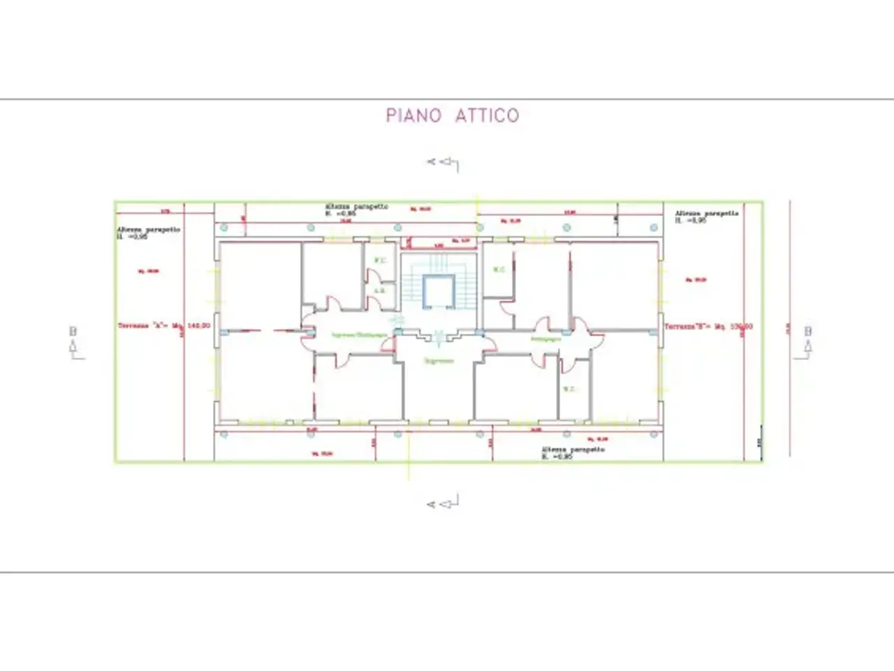 Ufficio in Viale della Regione 232, Caltanissetta, {3} - Planimetria 1