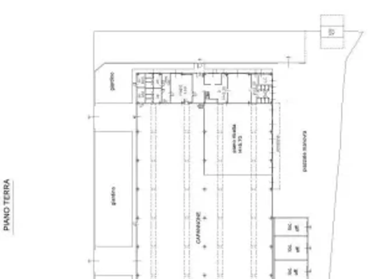 Capannone in Via Volturno, San Giuliano Milanese, {3} - Planimetria 1