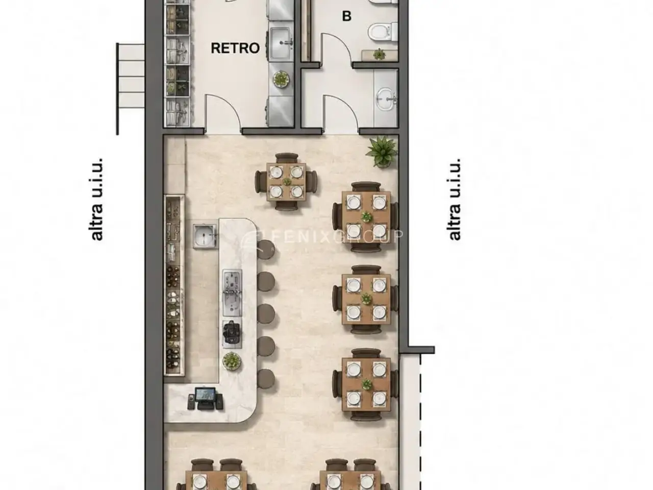 Palazzina commerciale in Viale Bligny 42, Milano, {3} - Planimetria 1