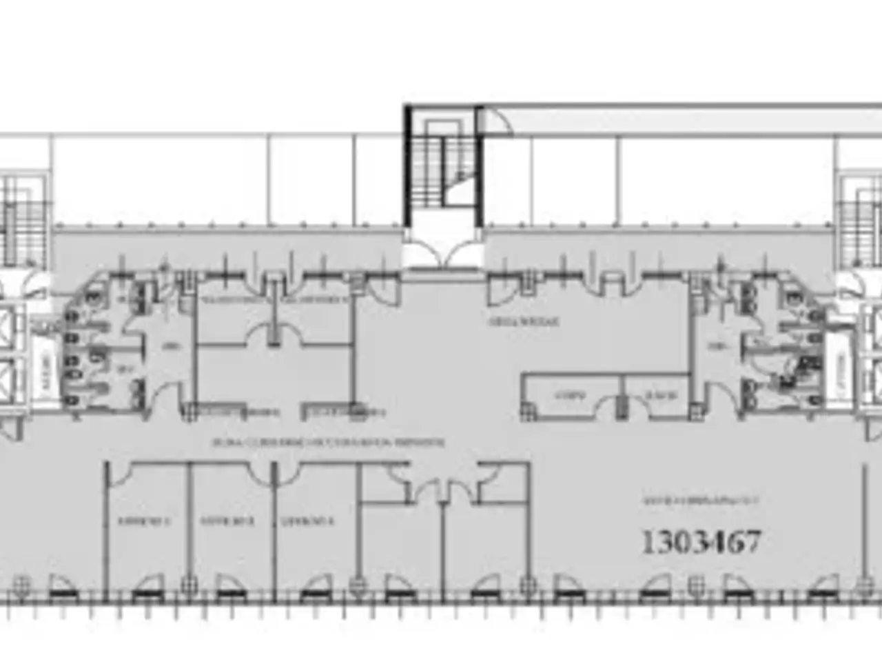 Ufficio in Via dei Missaglia 97, Milano, {3} - Planimetria 1