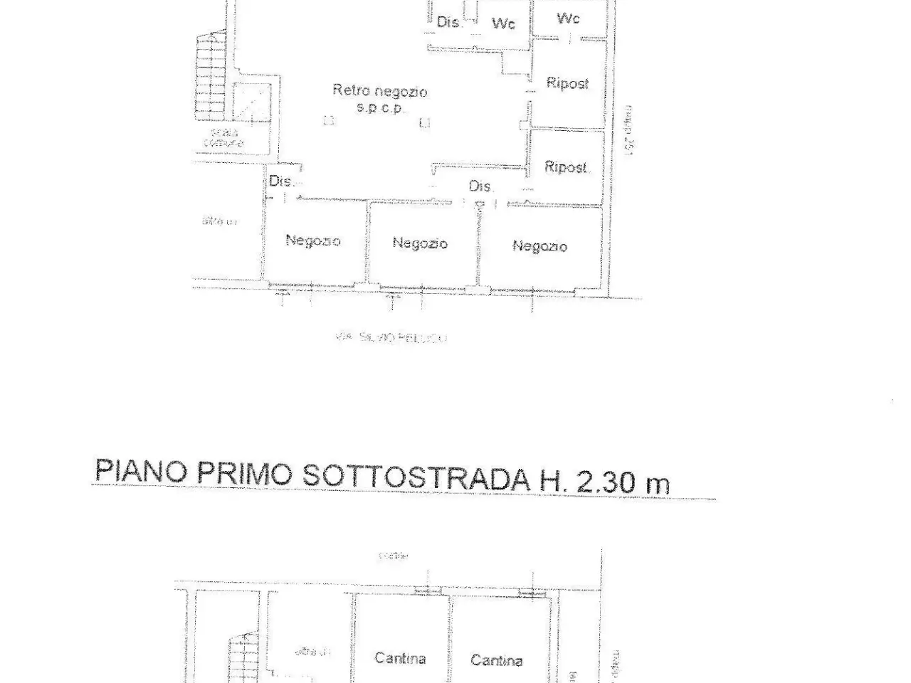 Negozio in Via Trieste 180, Limbiate, {3} - Planimetria 1