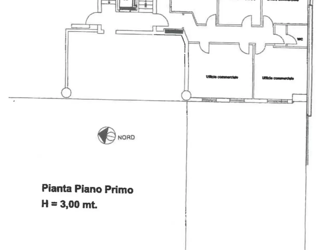 Ufficio in Via Goffredo da Buglione 26, San Benedetto Del Tronto, {3} - Planimetria 1
