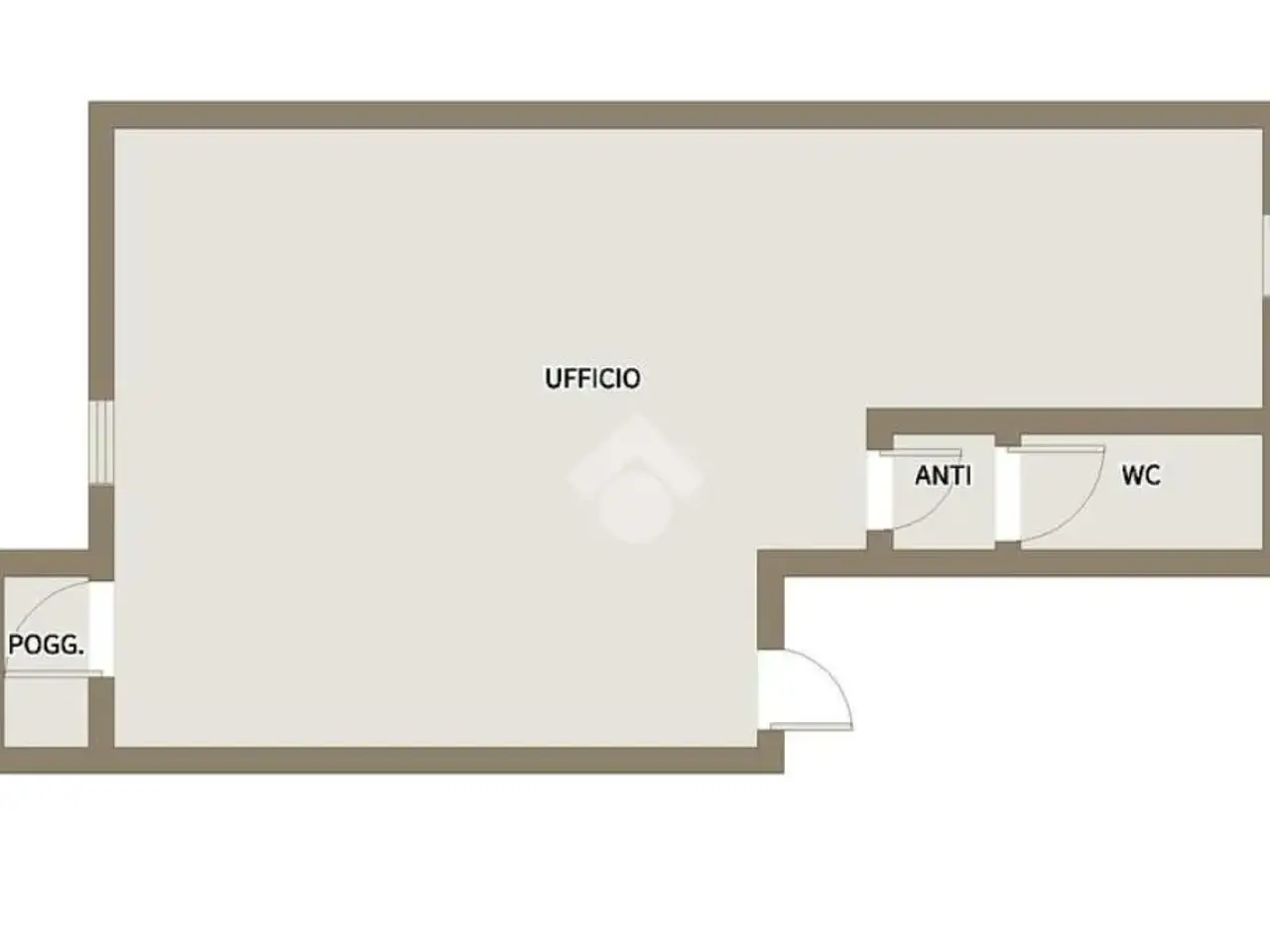 Ufficio in Via Ugo Bassi 2, Padova, {3} - Planimetria 1