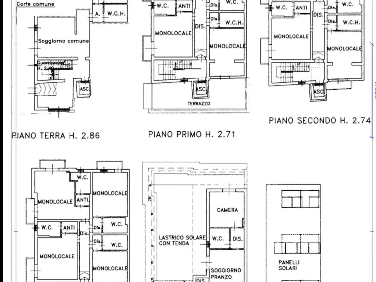 Hotel in , Rimini, {3} - Planimetria 1