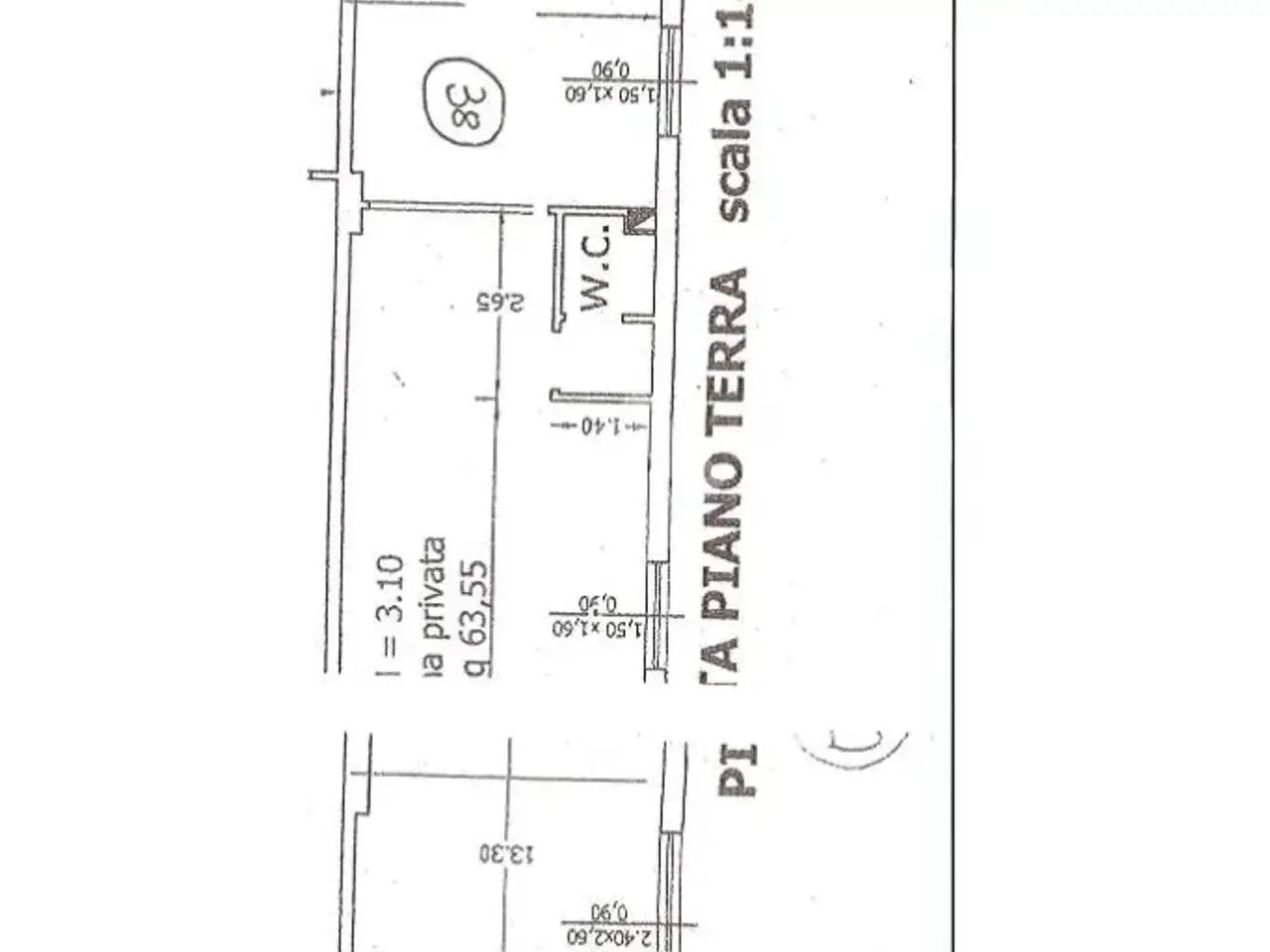 Negozio in Via Francesco Crispi 81, Castellammare Del Golfo, {3} - Planimetria 1