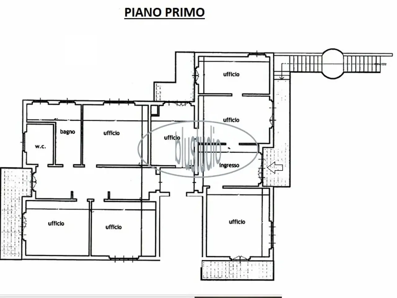 Ufficio in Via Roma   120, Figline e Incisa Valdarno, {3} - Planimetria 1