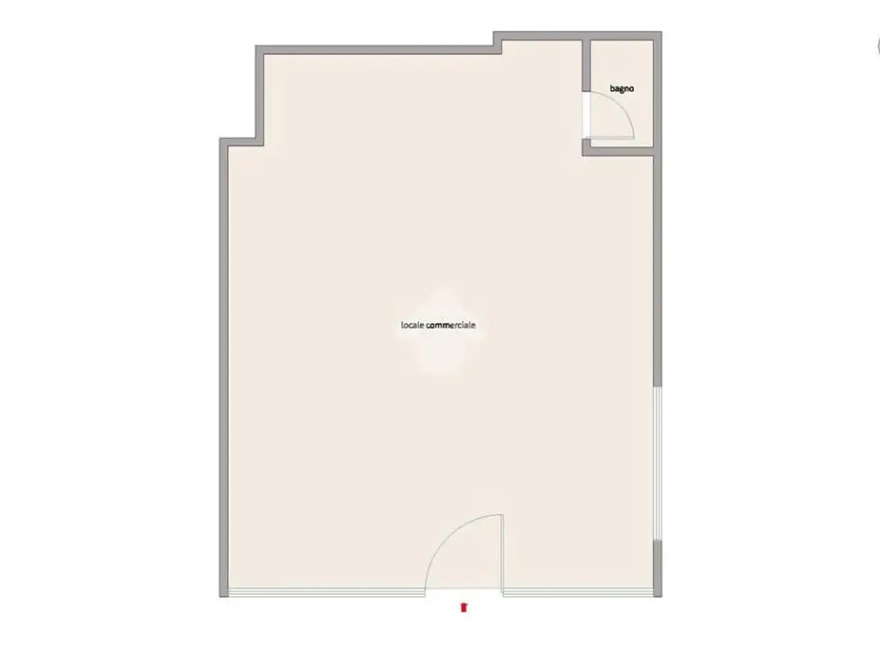 Negozio in Via Nazionale 126, Piancogno, {3} - Planimetria 1
