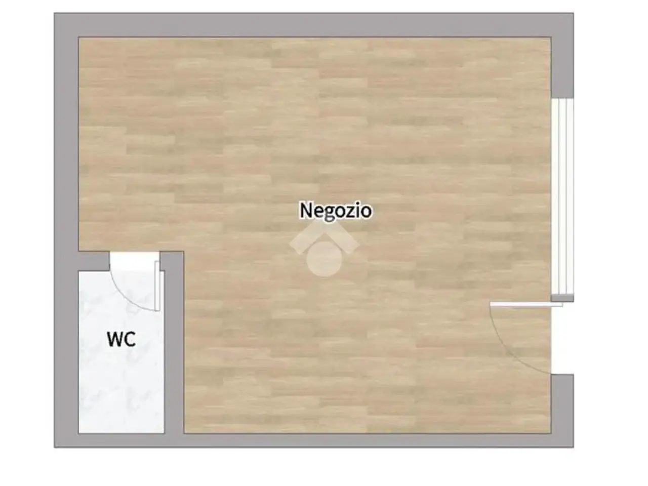Negozio in Via Altinate 3, Padova, {3} - Planimetria 1