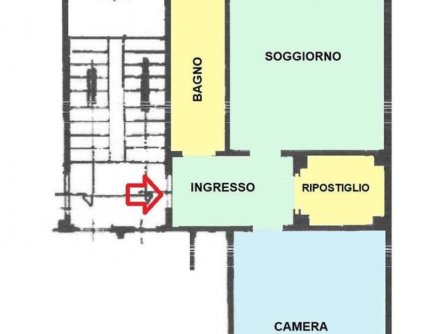 2-room flat in Via Taggia 8, Torino - Photo 1