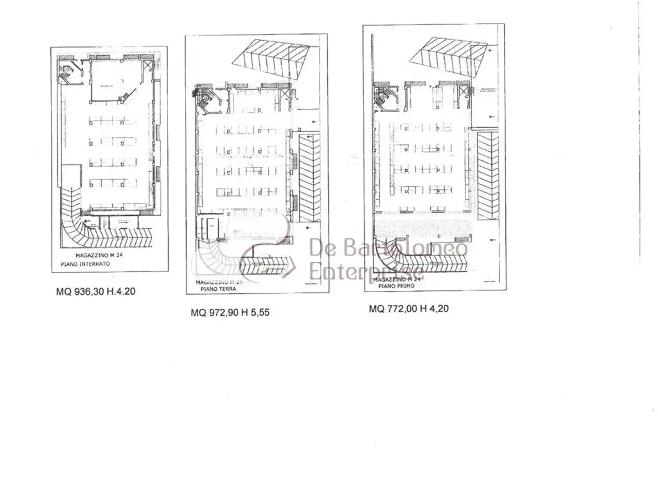 Capannone in Via Giovanni Elia, Locorotondo, {3} - Planimetria 1