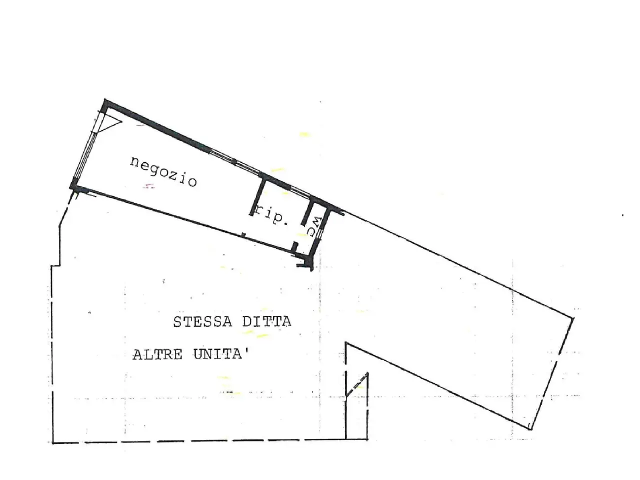 Ufficio in Piazza De Gasperi 12, Anguillara Veneta, {3} - Planimetria 1