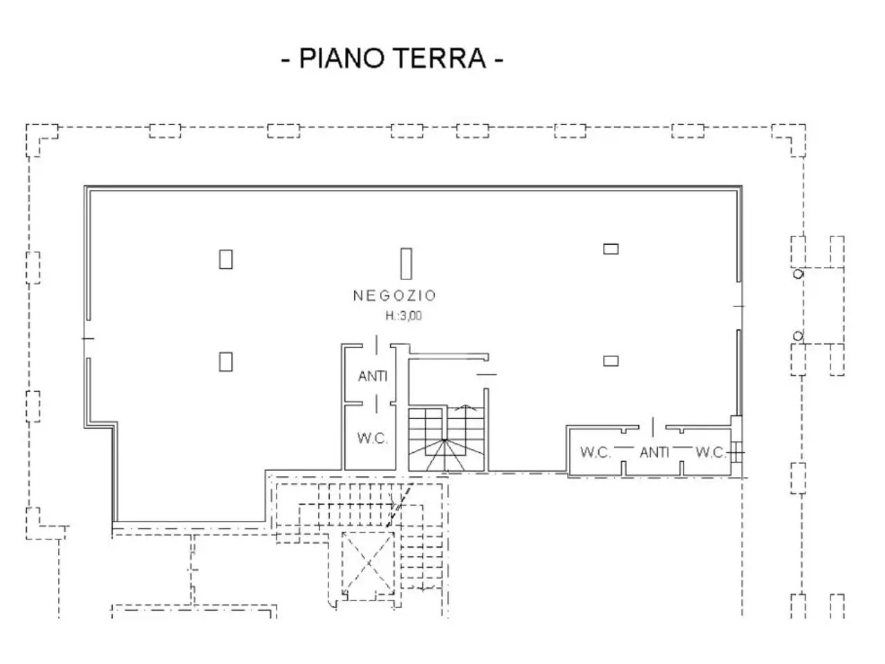 Negozio in Via Vallada 42, Porcia, {3} - Planimetria 1