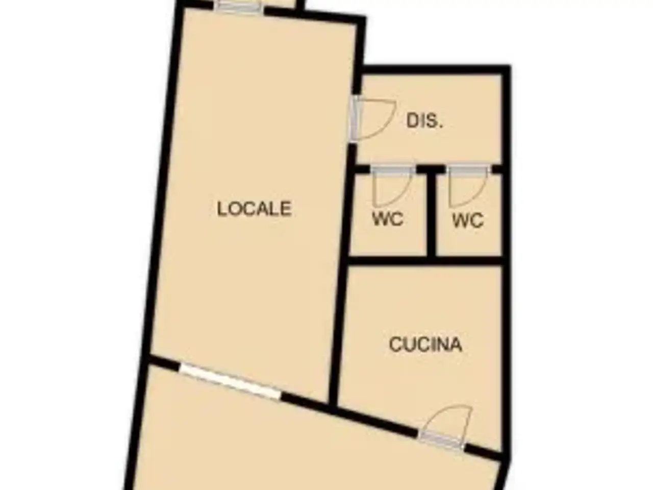 Ristorante in Viale 20 Settembre 41, Trieste, {3} - Planimetria 1