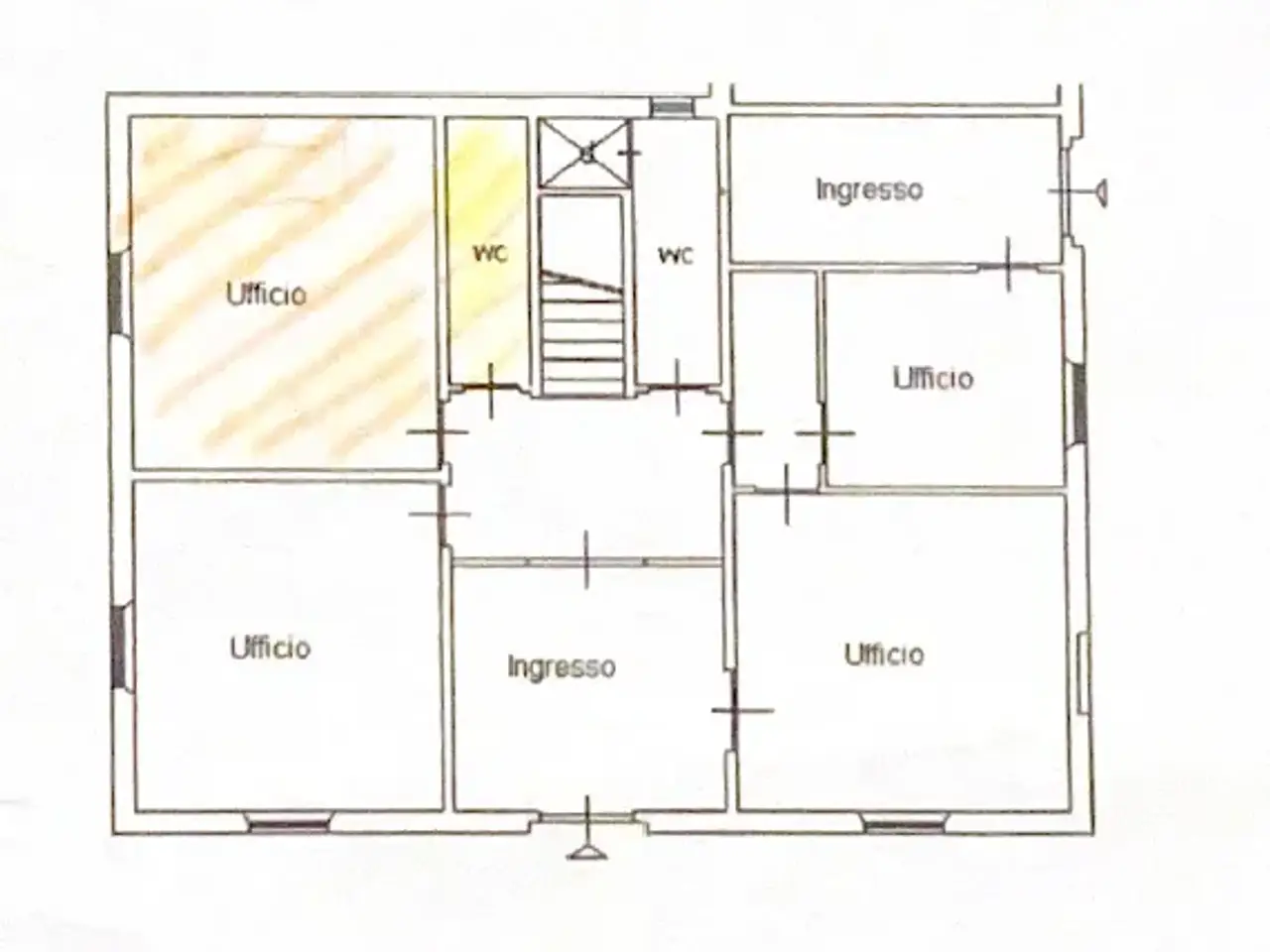 Ufficio in , Santa Croce Sull'Arno, {3} - Planimetria 1