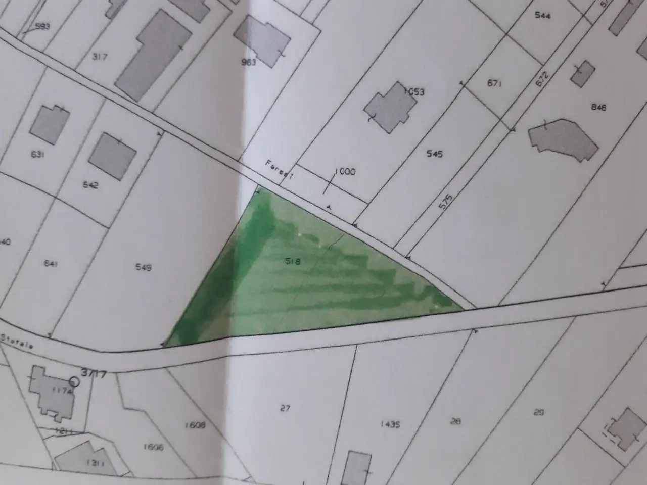 Terreno edificabile in vendita, Via Faresi, Cepagatti - Planimetria 1