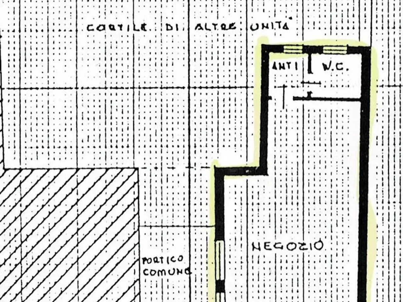 Negozio in , Este, {3} - Planimetria 1