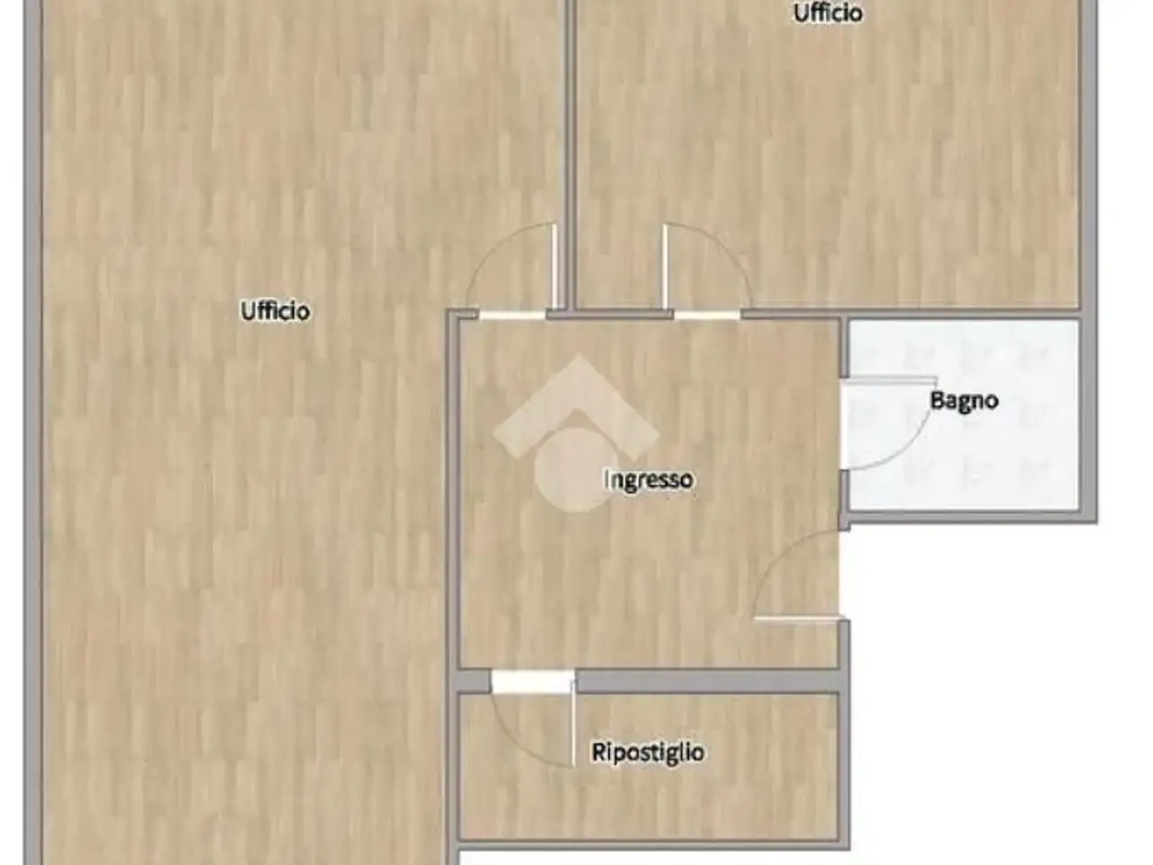 Ufficio in Via Venezia 1, Padova, {3} - Planimetria 1