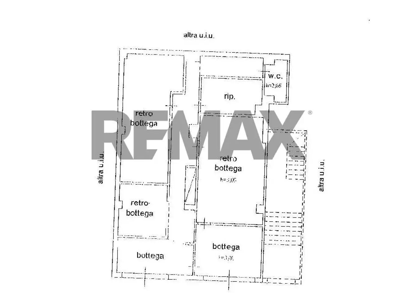 Negozio in Via Duccio Galimberti 36, Misterbianco, {3} - Planimetria 1