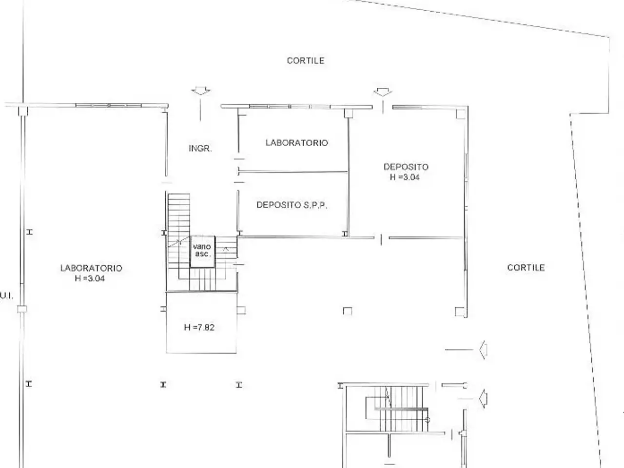 Laboratorio in Via Papa Giovanni XXIII 26, Zibido San Giacomo, {3} - Planimetria 1