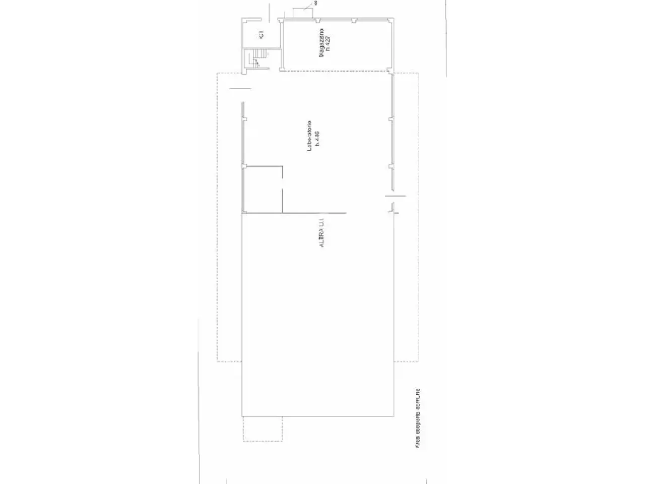 Capannone in Via Emilia Ovest 58, Parma, {3} - Planimetria 1