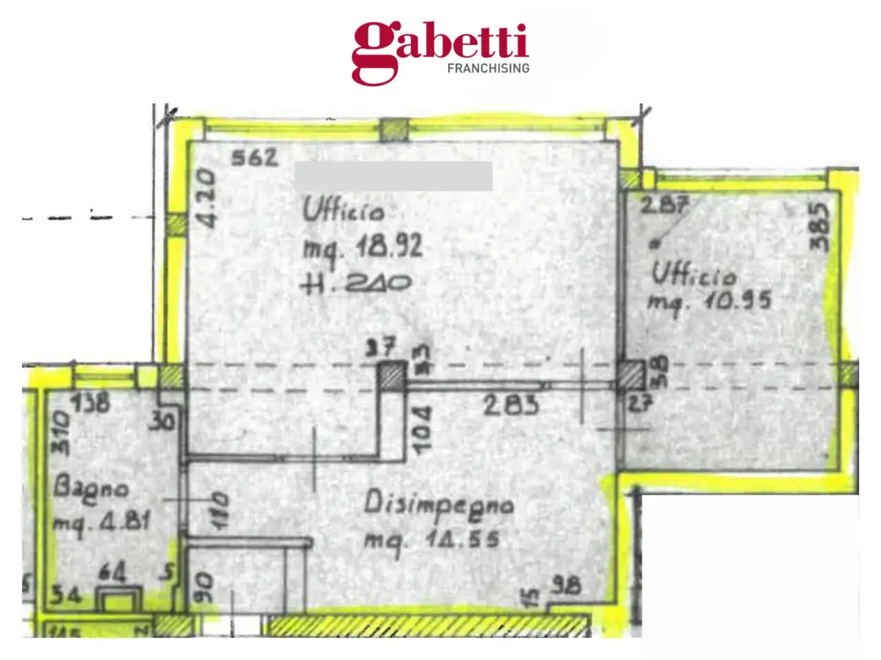 Ufficio in , Rimini, {3} - Planimetria 1