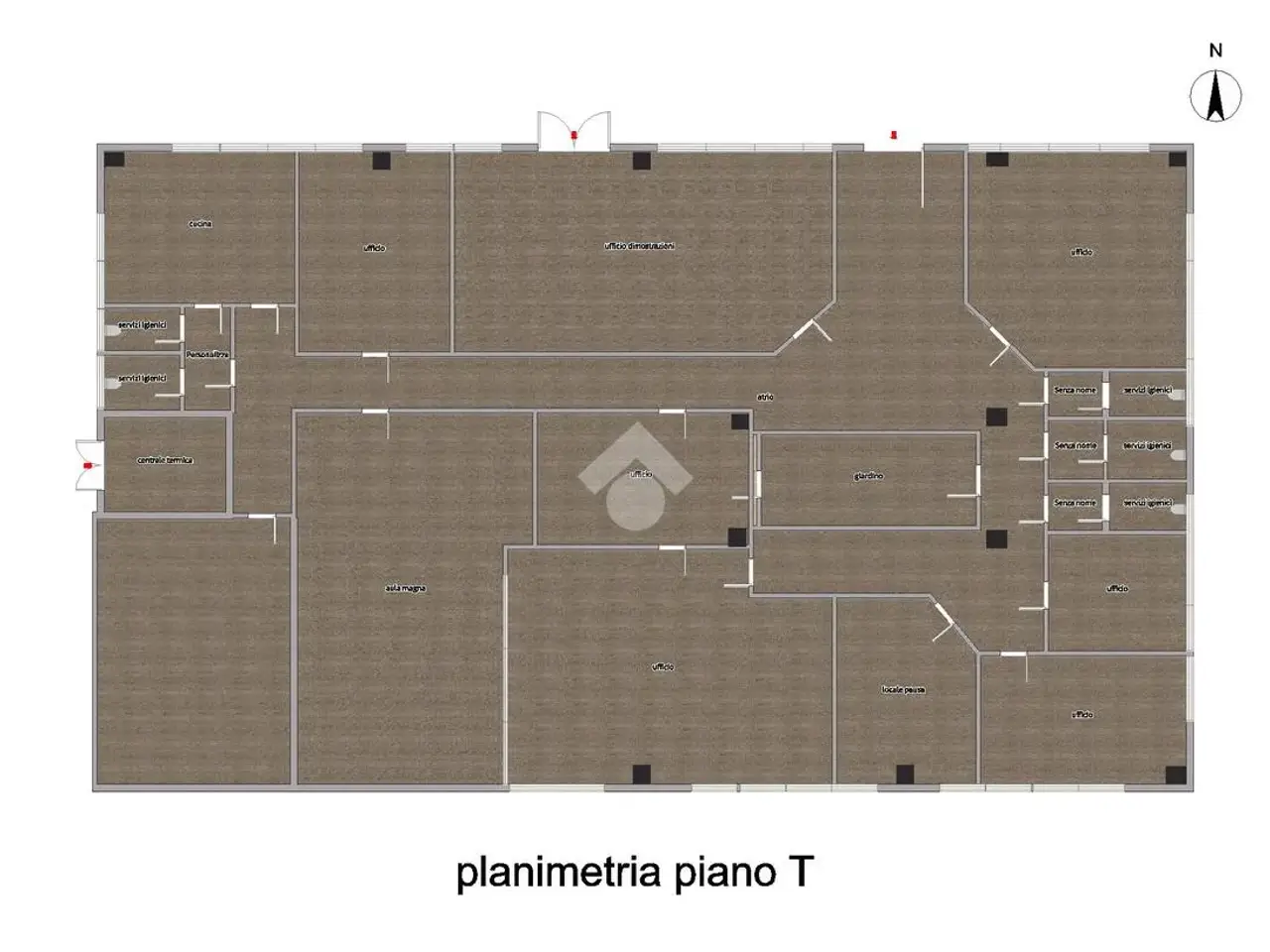 Ufficio in Via del Carroccio 8, Castelleone, {3} - Planimetria 1