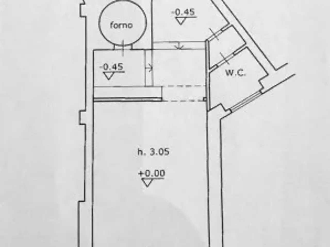 Negozio in Viale Guglielmo Massaia, Roma, {3} - Planimetria 1