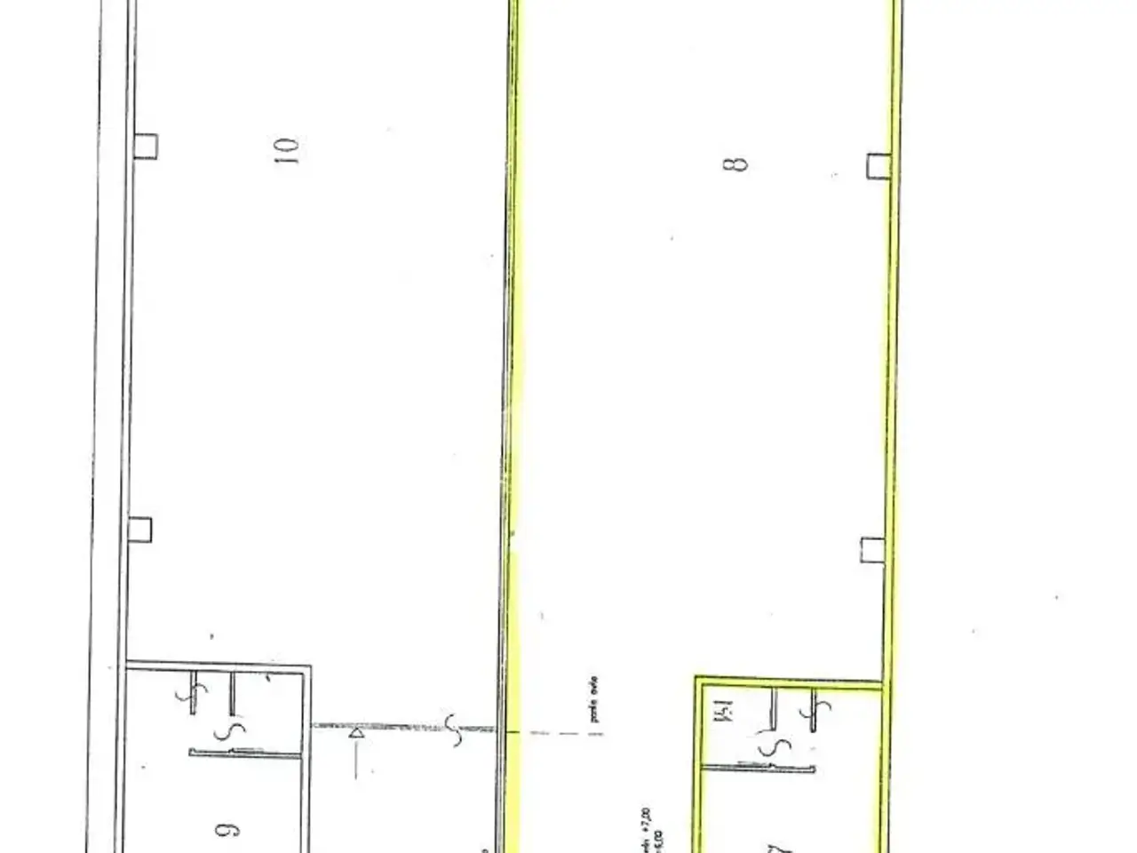 Capannone in Via Tonso di Gualtiero 18, San Marino, {3} - Planimetria 1