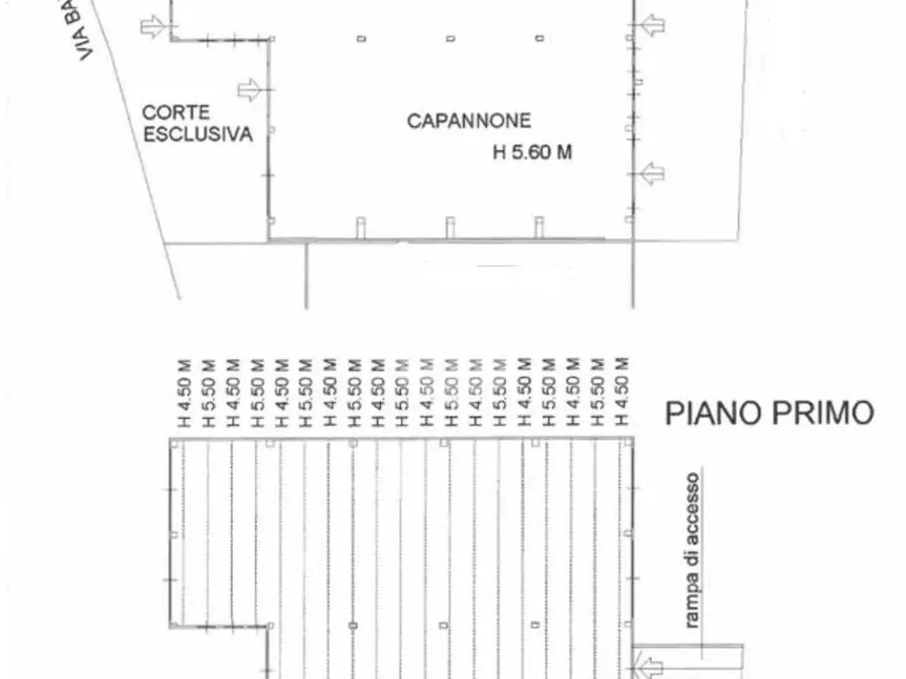 Capannone in Via Industriale 9, Cellatica, {3} - Planimetria 1