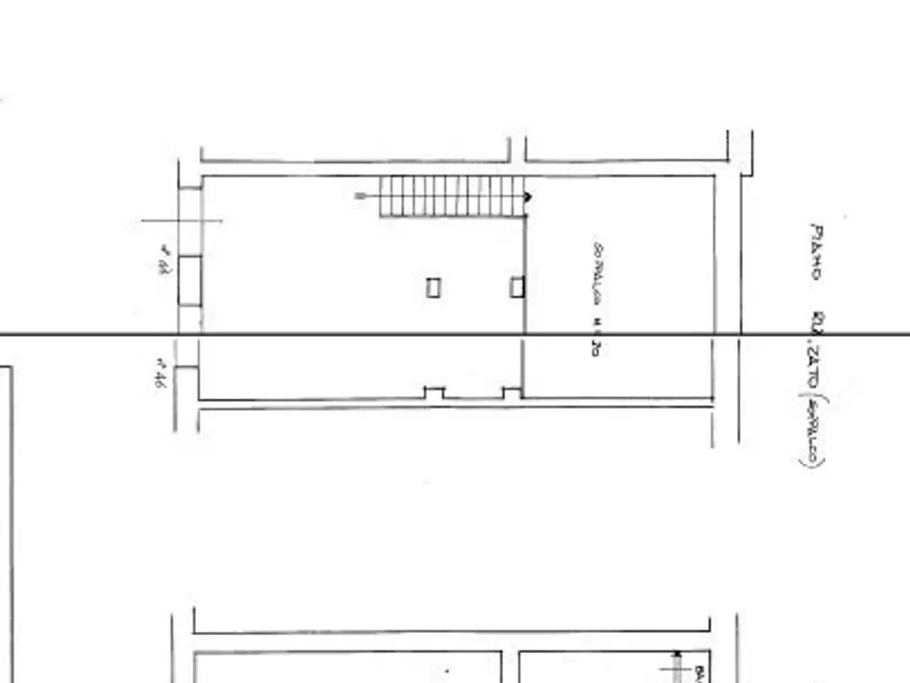 Negozio in Via Oslavia, Roma, {3} - Planimetria 1