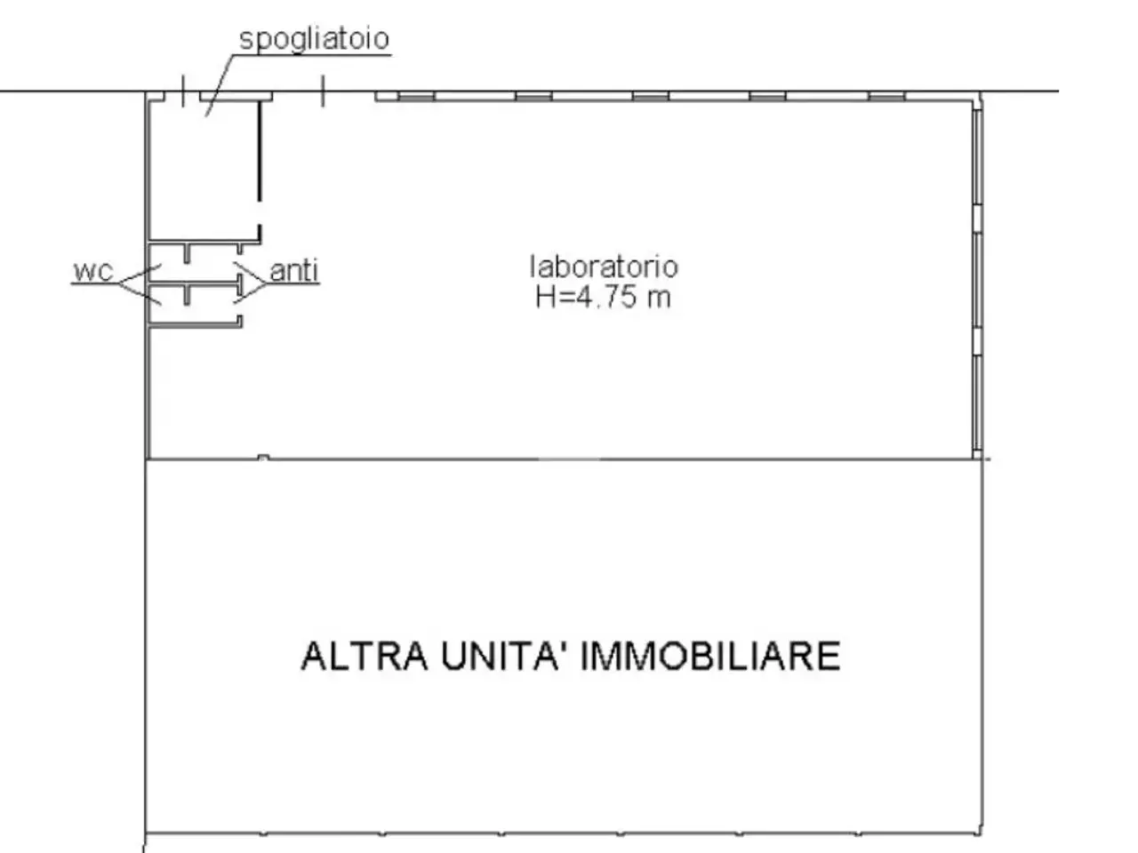 Capannone in Via Cesena, Longiano, {3} - Planimetria 1