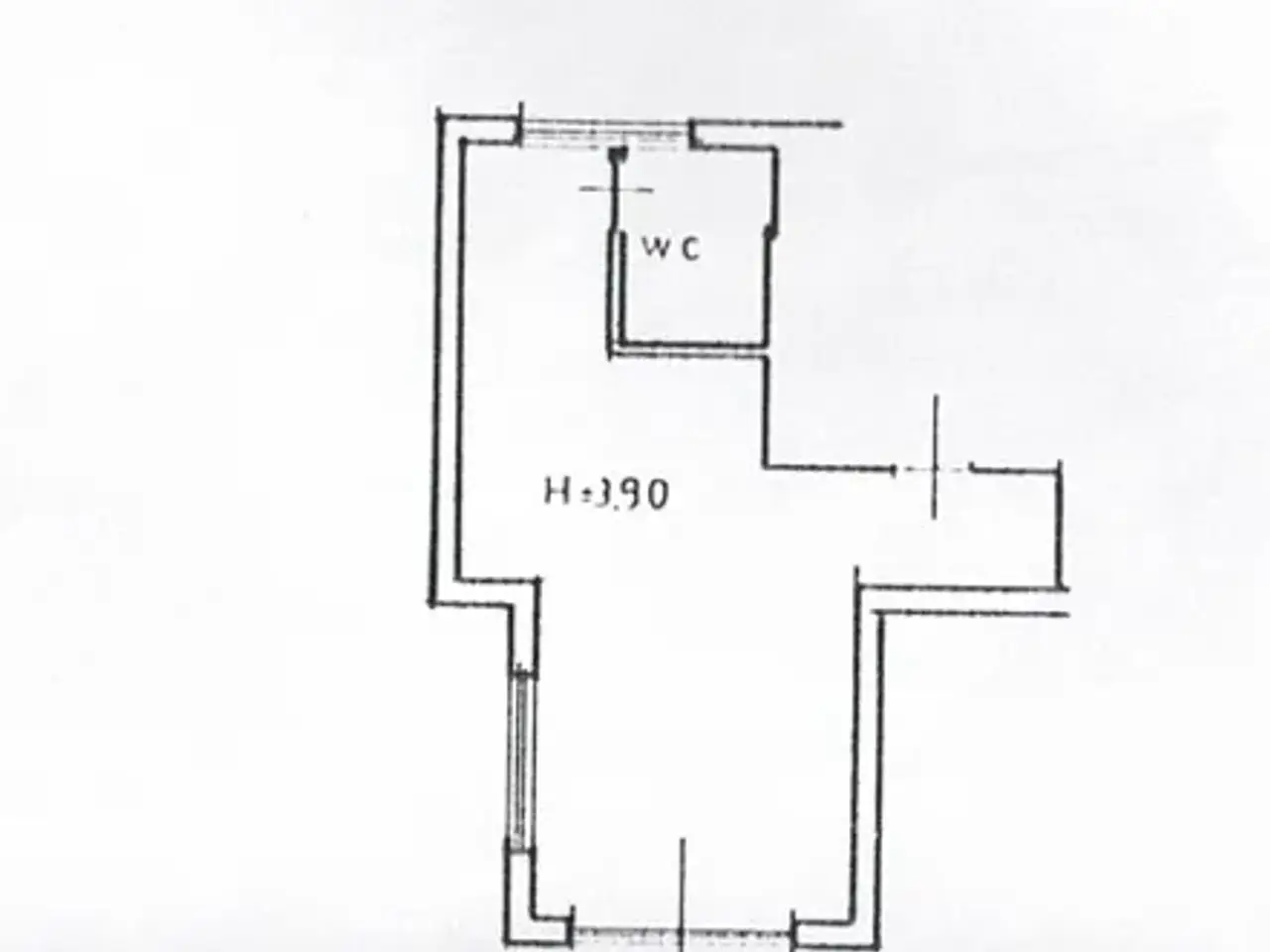 Negozio in Via Inghilterra, Termoli, {3} - Planimetria 1