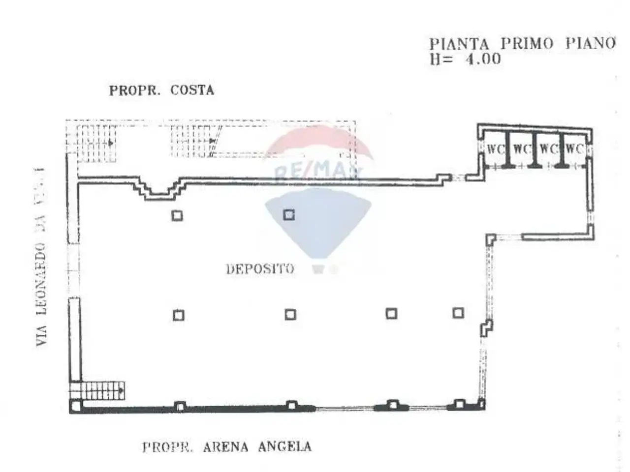 Negozio in Via Leonardo da Vinci 8, Paterno', {3} - Planimetria 1