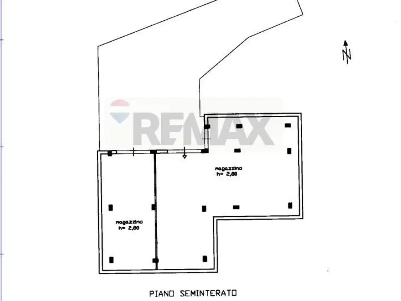 Negozio in Via Pulei 33, Mascalucia, {3} - Planimetria 1