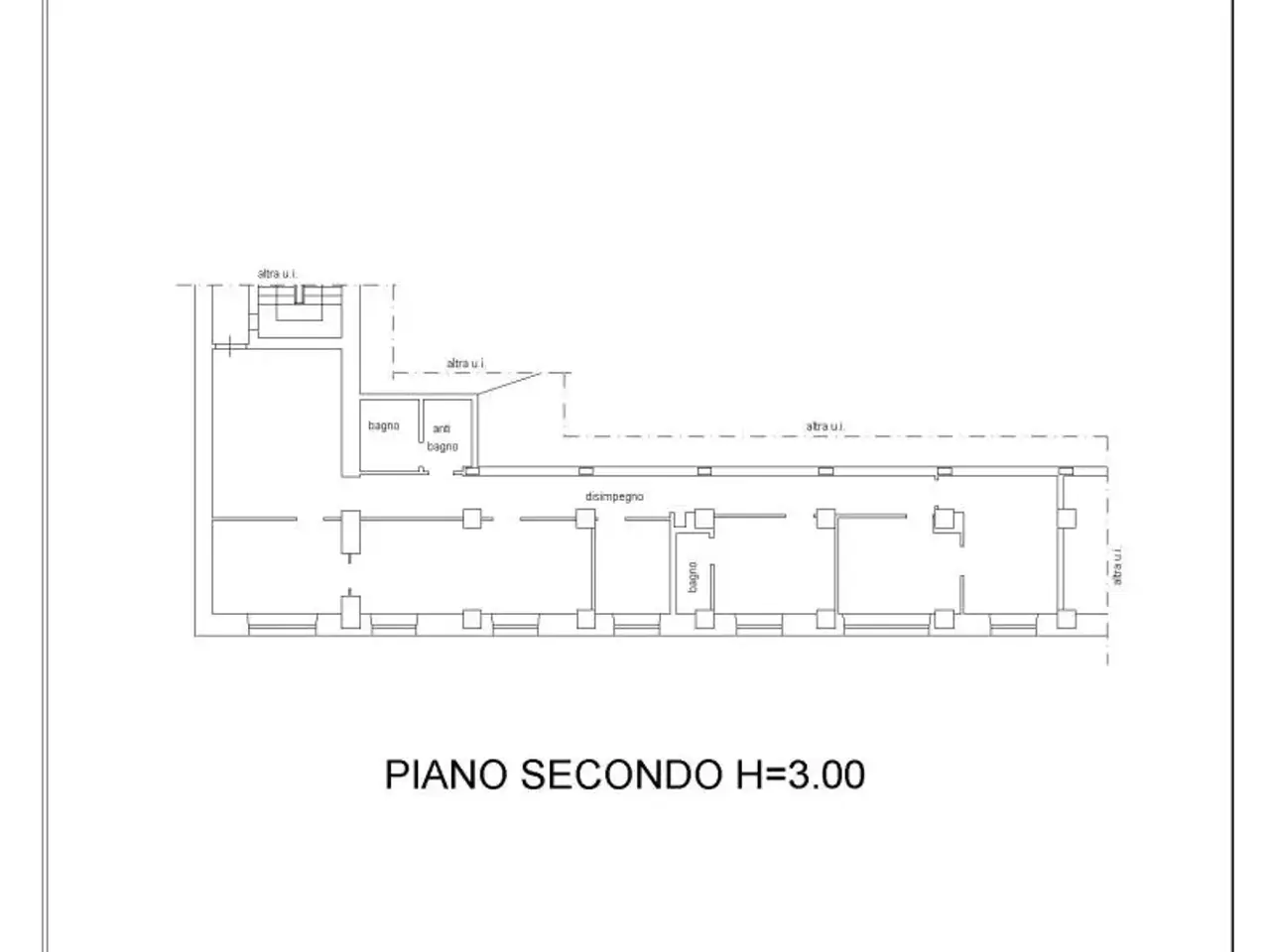 Ufficio in Via Nicola De Giosa 11, Bari, {3} - Planimetria 1