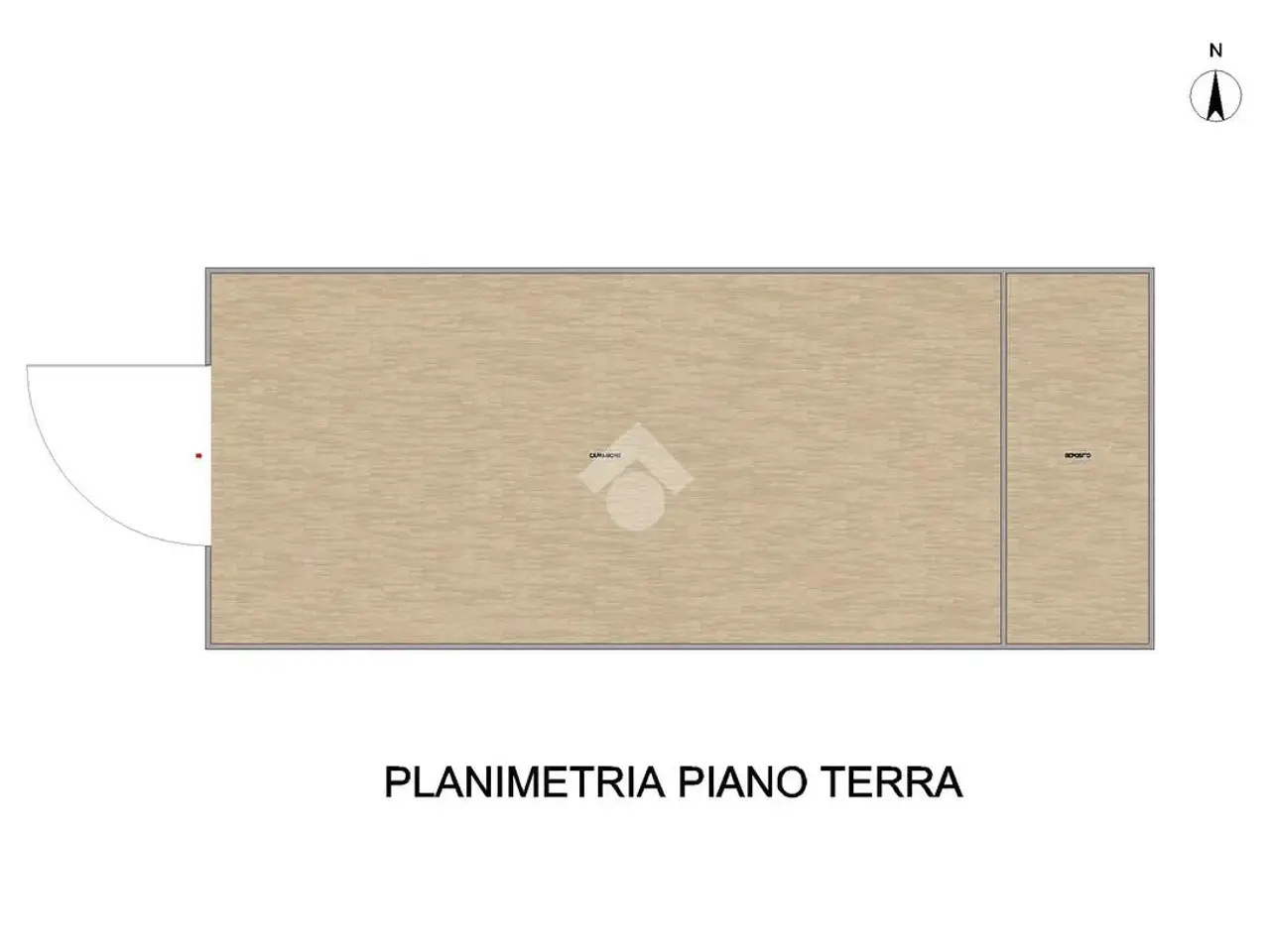 Capannone in Via Federico Coppalati 14, Piacenza, {3} - Planimetria 1