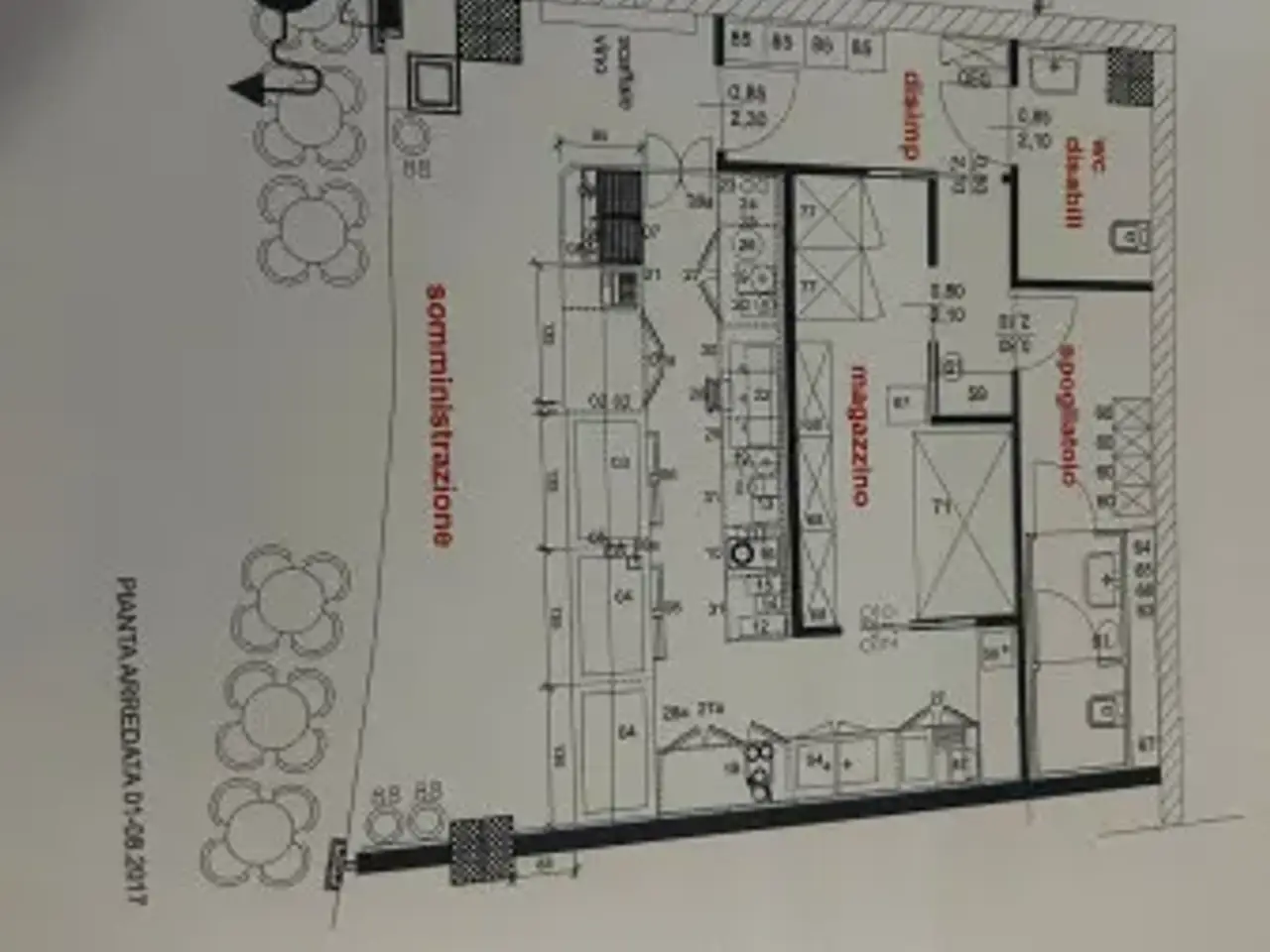 Bar in , Nichelino, {3} - Planimetria 1