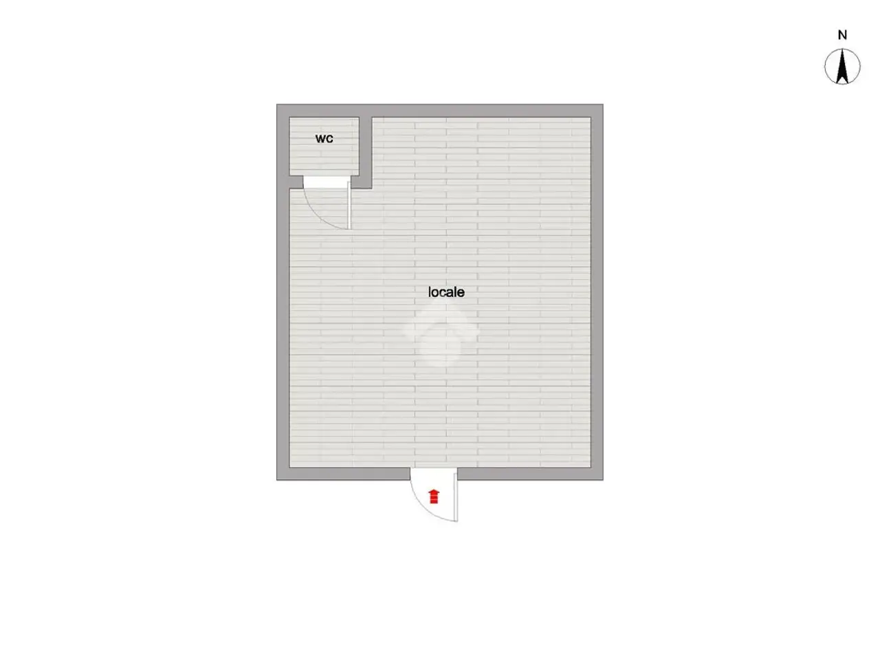 Negozio in Via Tiberio 268, Napoli, {3} - Planimetria 1