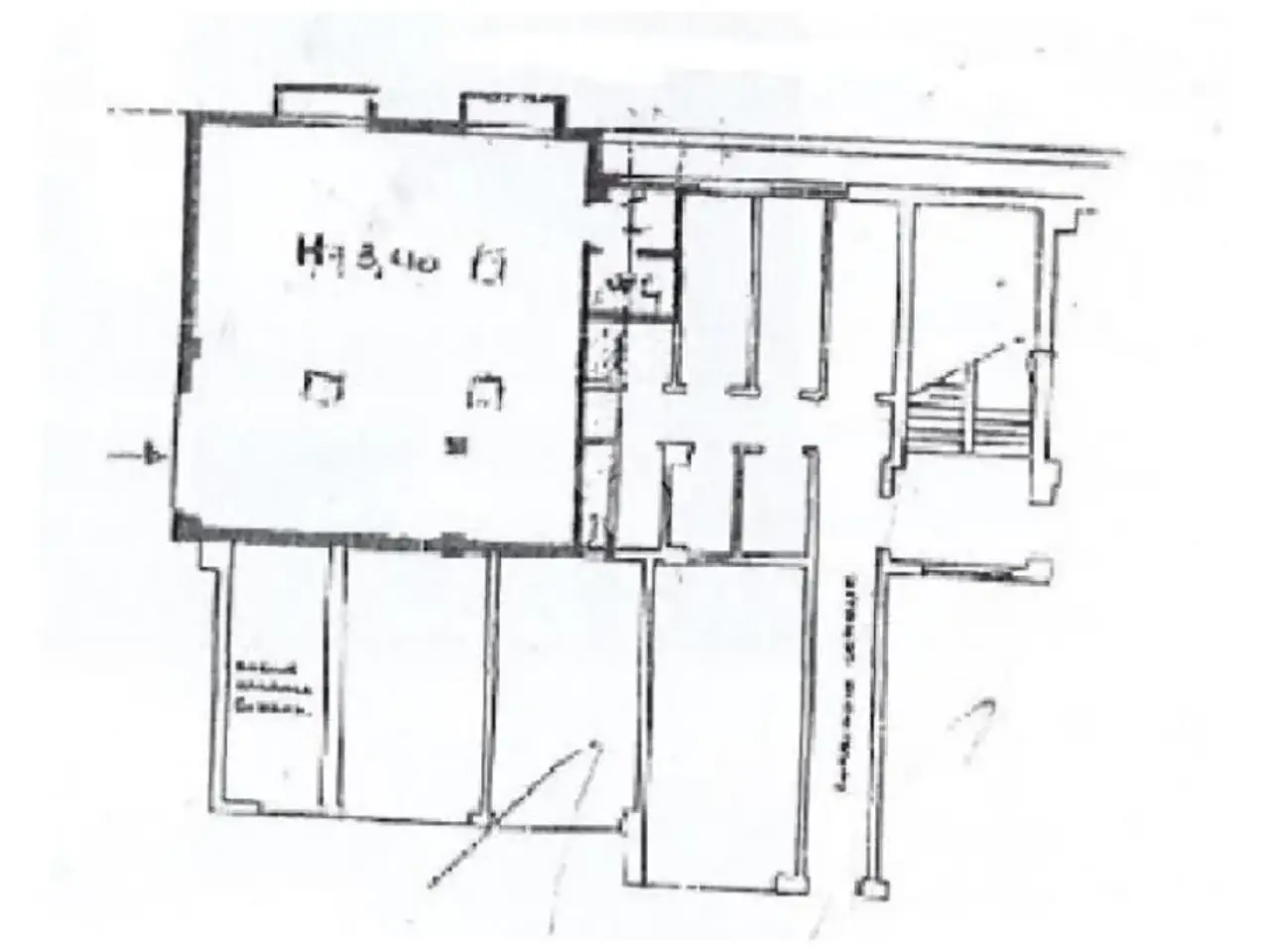 Capannone in Via Edmondo De Amicis, Melegnano, {3} - Planimetria 1