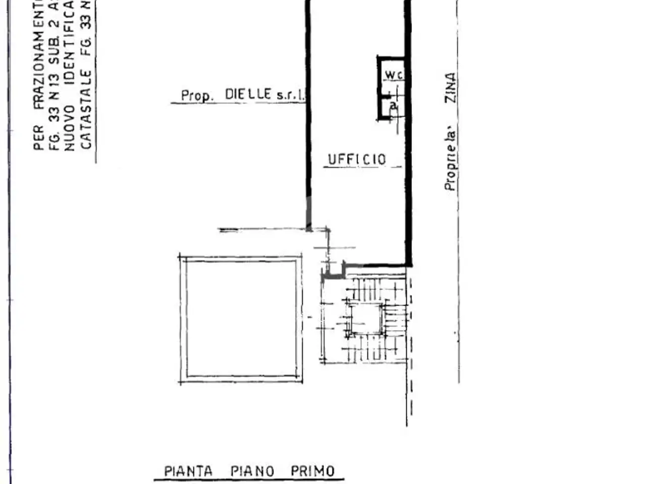 Ufficio in Piazza Martiri 5, Rivoli, {3} - Planimetria 1
