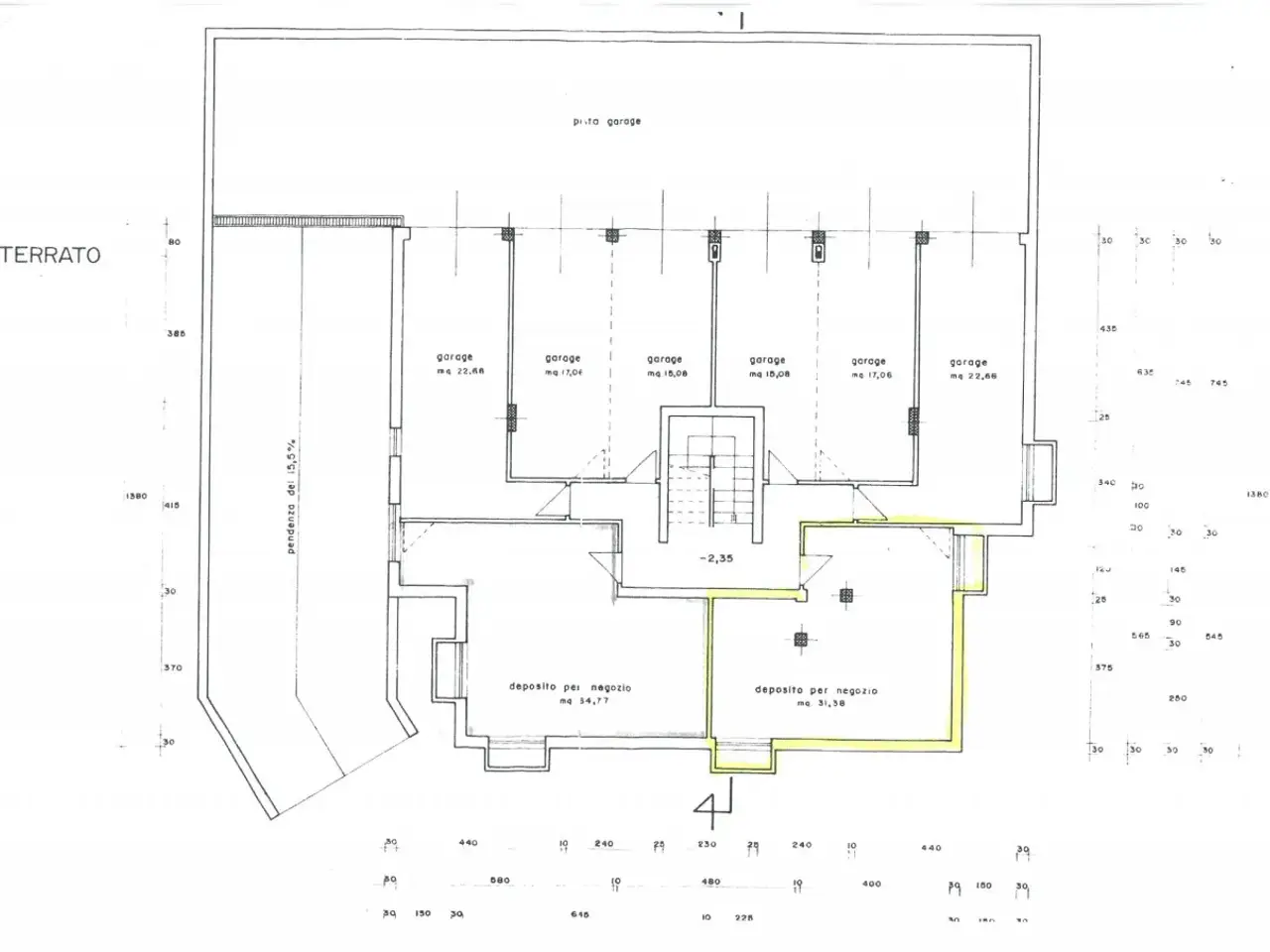 Negozio in , Costabissara, {3} - Planimetria 1
