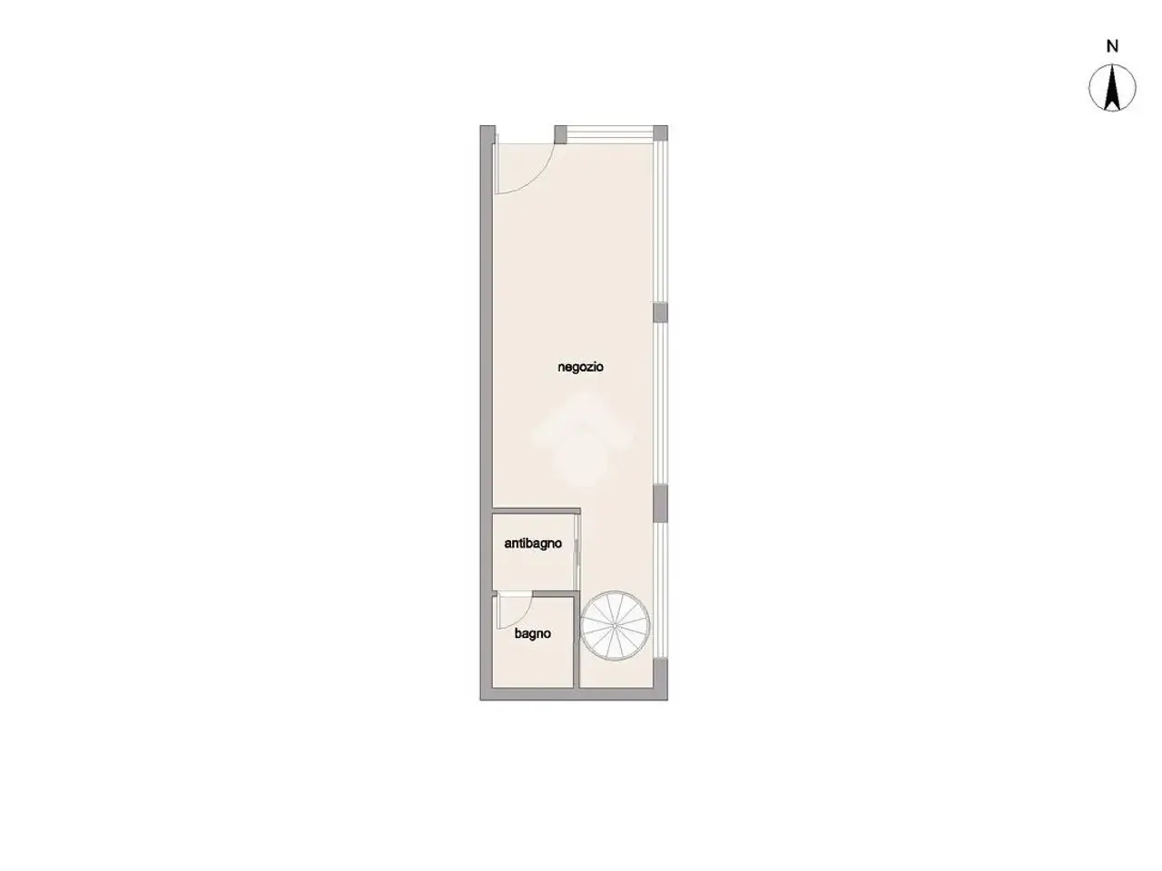 Negozio in Via Toroselle, Esine, {3} - Planimetria 1