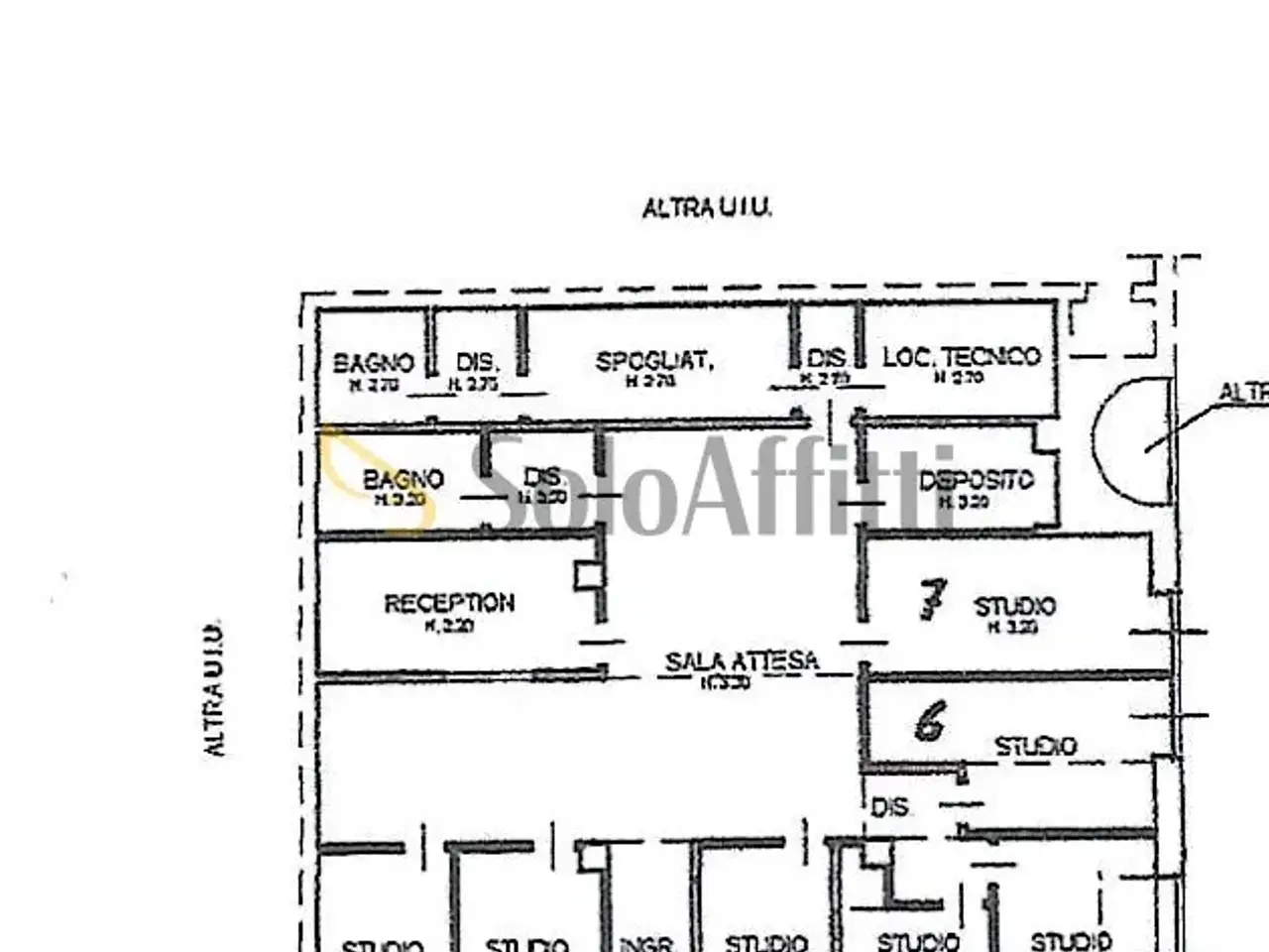 Ufficio in , Lainate, {3} - Planimetria 1