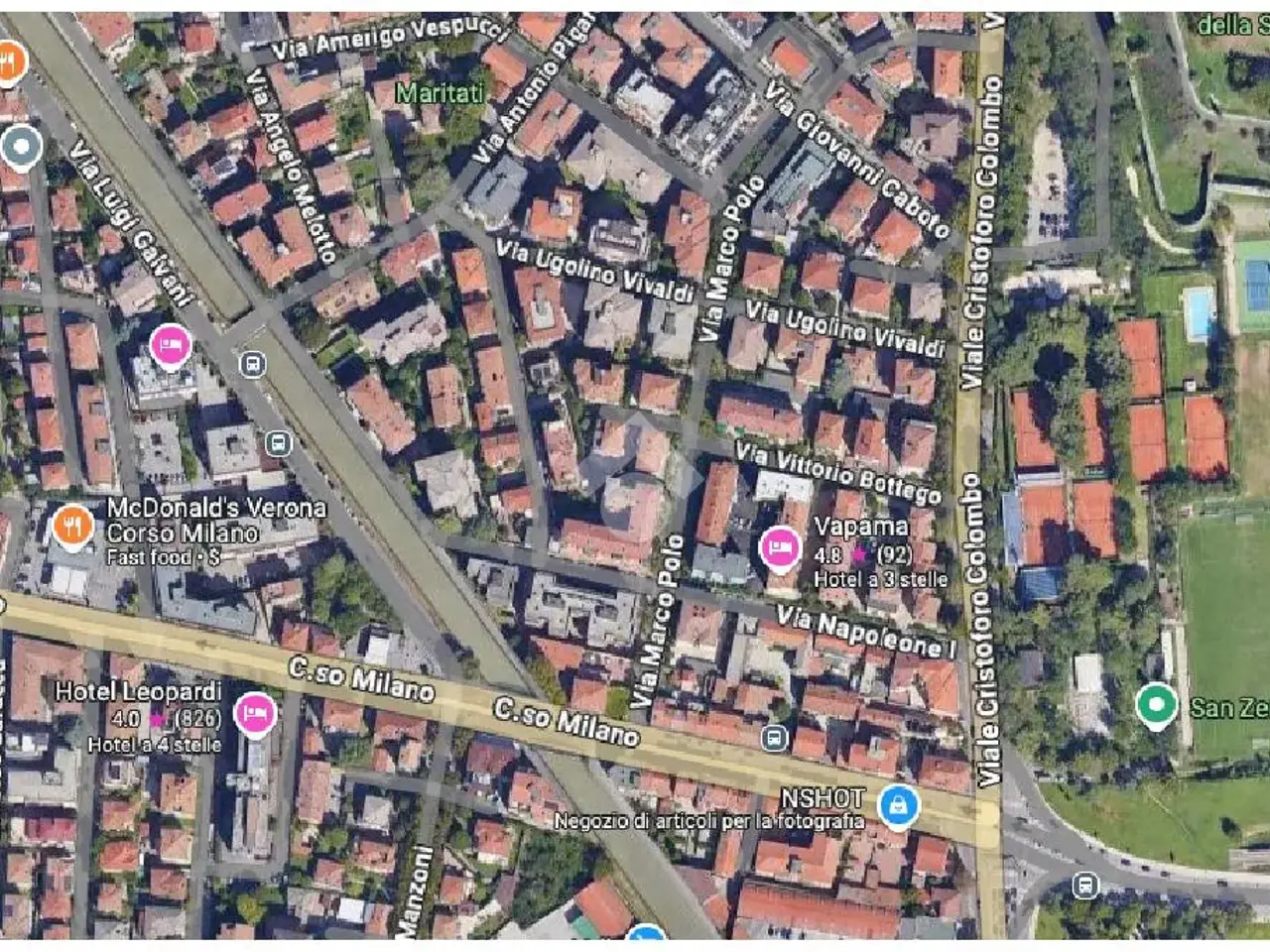 Negozio in Via Napoleone I 9, Verona, {3} - Planimetria 1