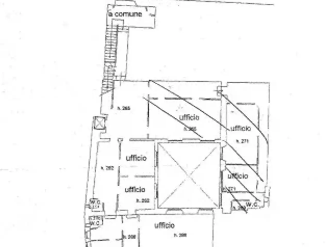 Ufficio in Via dei Pucci 8, Firenze, {3} - Planimetria 1