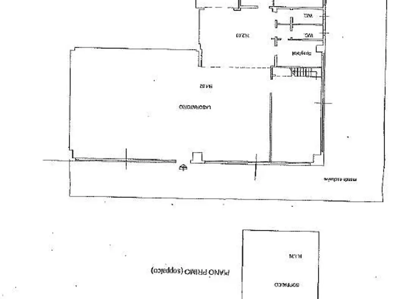 Capannone in , Firenze, {3} - Planimetria 1