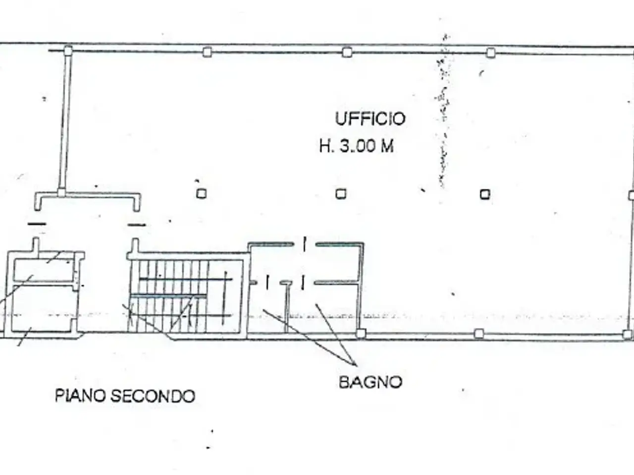 Ufficio in Via Fratelli Rosselli 28, Rescaldina, {3} - Planimetria 1