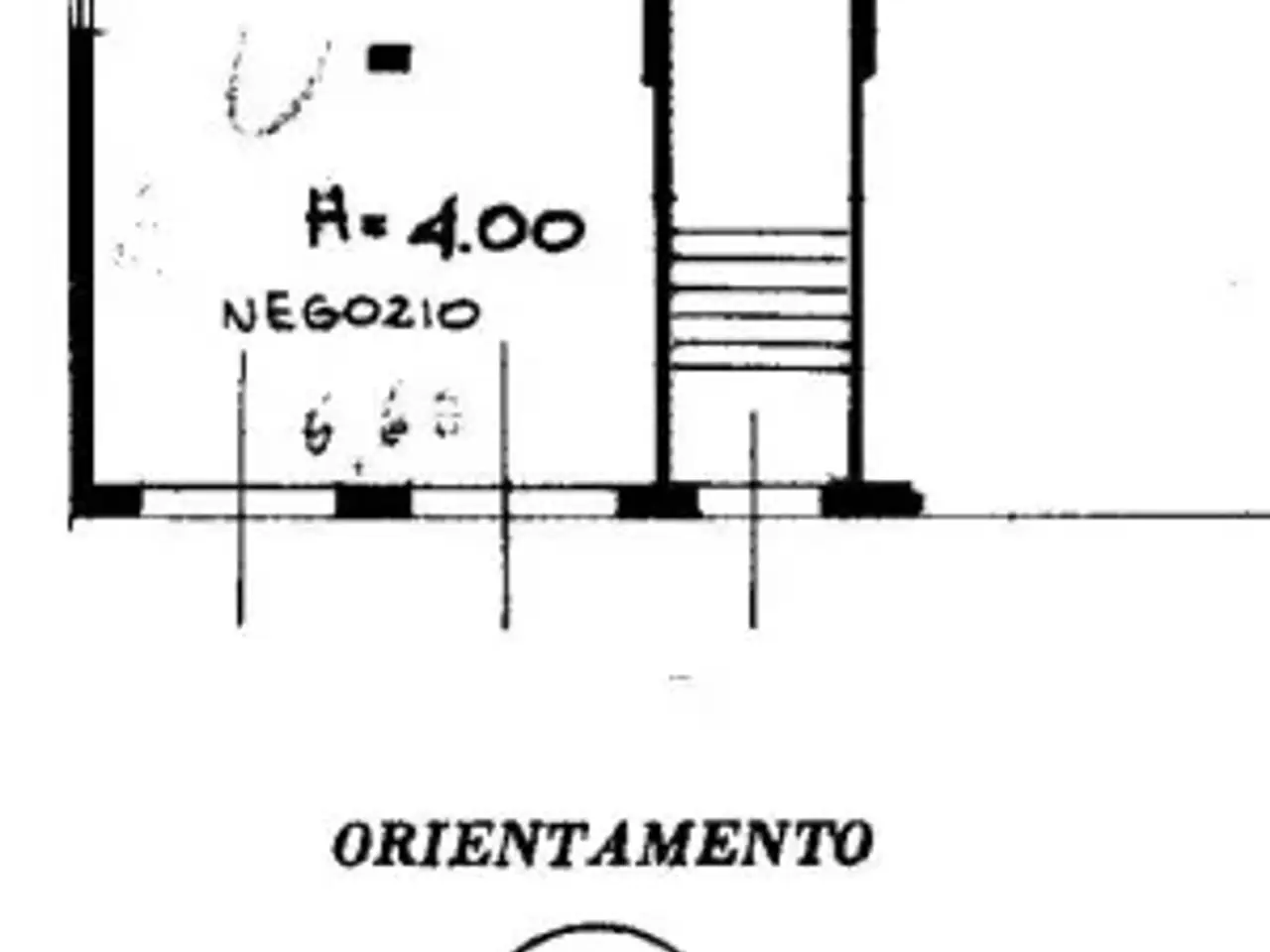 Bar in Via Caio Cassio Parmense, Parma, {3} - Planimetria 1