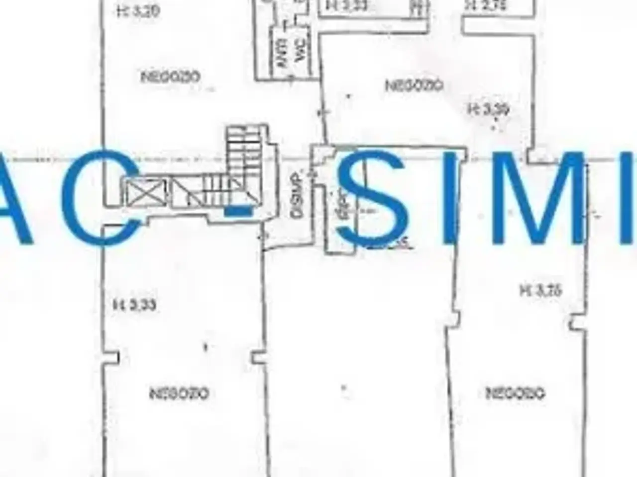 Bar in Borgo San Frediano 20, Firenze, {3} - Planimetria 1